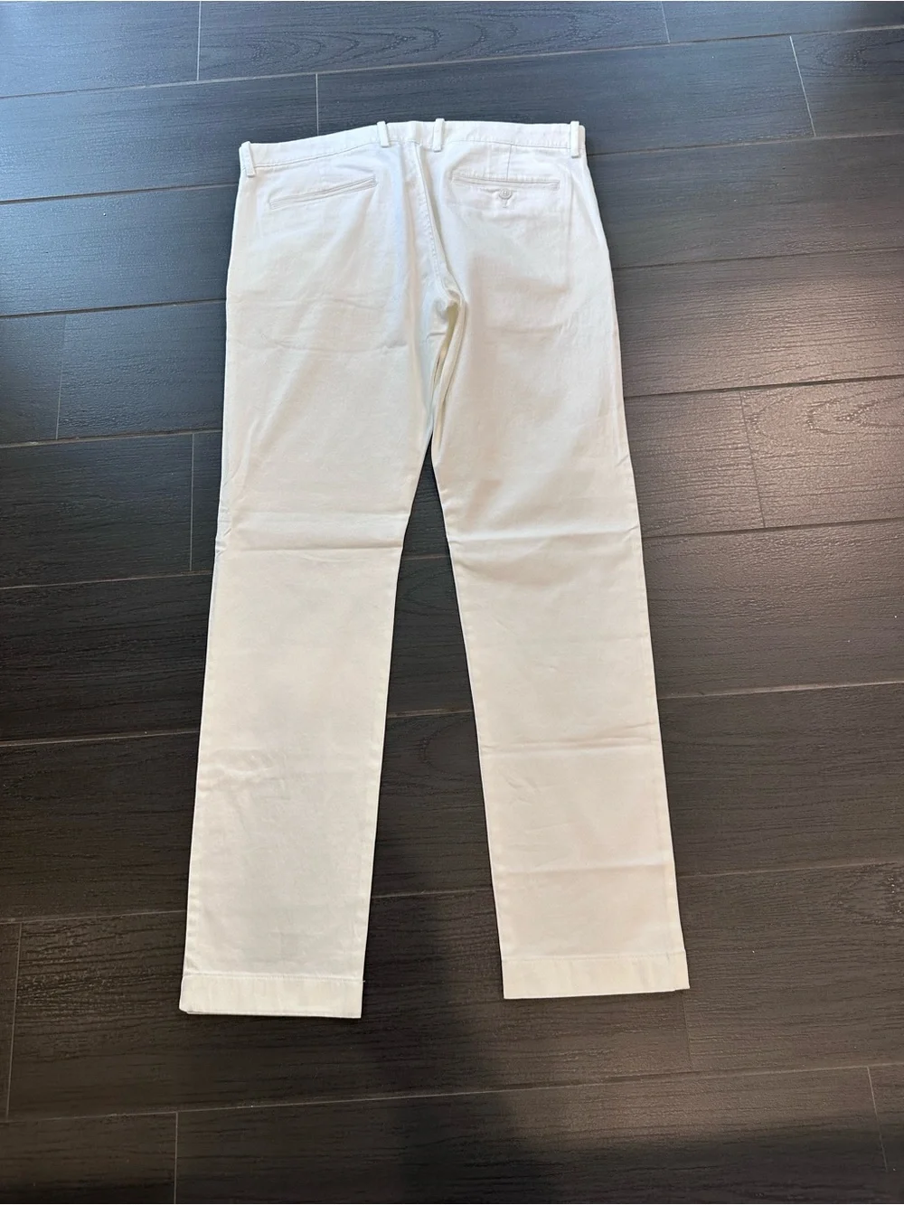 J. Crew Men's 484 Slim Fit Stretch White Chino